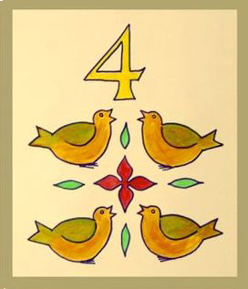four calling birds