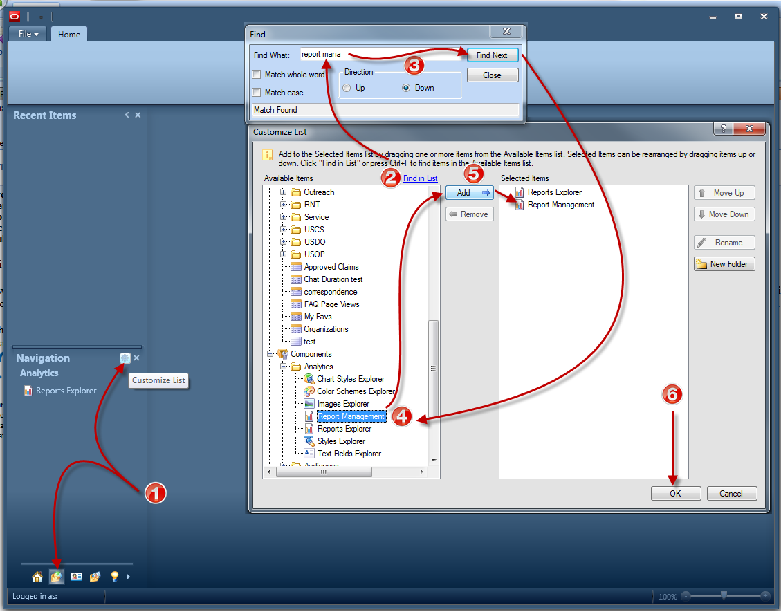 Oracle B2c Serviceの標準レポート Oracle B2c Service