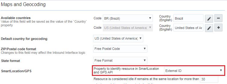 Business Rules > Maps and Geocoding > Property to identify resource in SmartLocation and GPS API